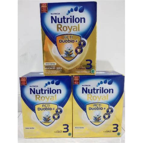 Jual Nutrilon Royal 3 Vanilla 1800 Gr Shopee Indonesia