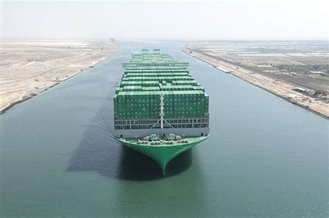 Worlds Largest Containership Ever Ace Transits The