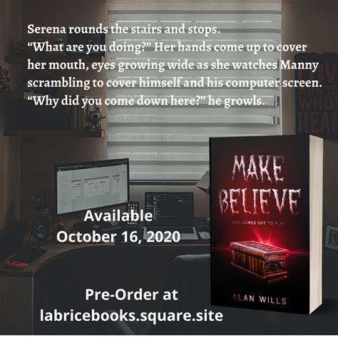 Make Believe By Alan Wills Book Tour And Giveaway Silver Dagger