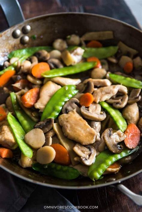 Moo Goo Gai Pan 蘑菇鸡片 Omnivore S Cookbook