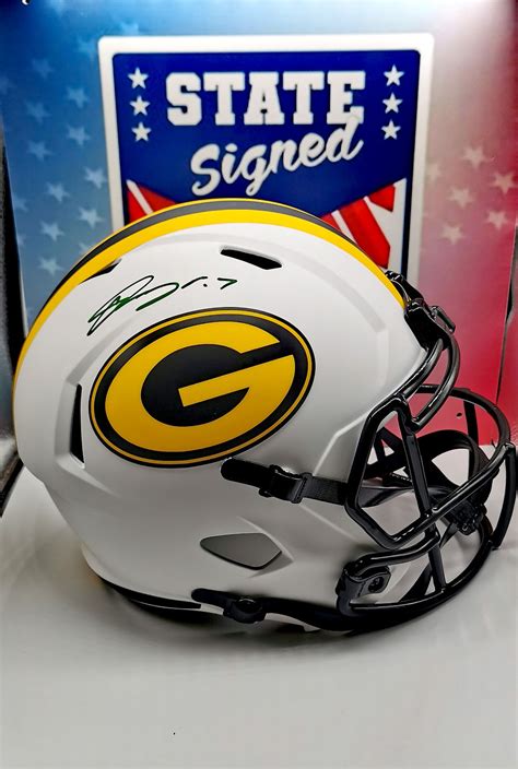 Quay Walker Green Bay Packers Full Size Replica Lunar Eclipse Helmet