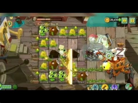 Battle Boos Bajak Laut Plants Vs Zombie Part Youtube