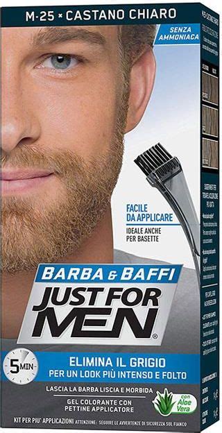 Just For Man Farba Do Brody Maskuj Ca Siwizn Just For Men Beard Color