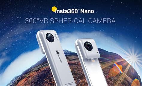 Insta360 Nano Compact Mini 360 Degree Panoramic Panorama Camera 3K HD