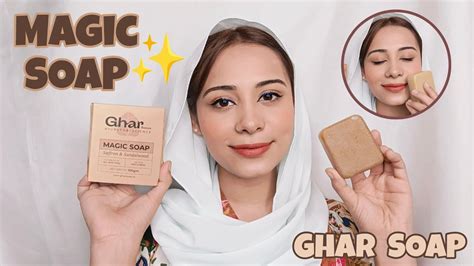 Reviewing Magic Soap By Ghar Soaps Suitable For All Skin Types Used