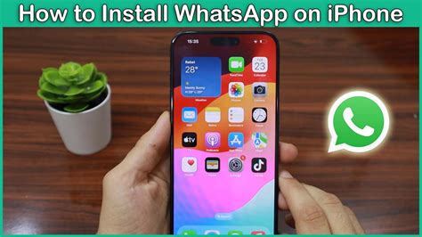 How To Install Whatsapp On Iphone Step By Step Guide Youtube