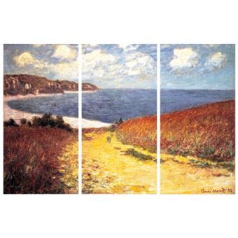 Claude Monet Poster Reproduction Sur Toile Tendue Sur Ch Ssis Chemin