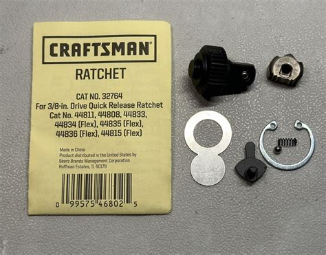 Drive Quick Release Ratchet Craftsman Repair Kit For Sale