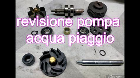 Pompa Acqua Revisione Montaggio Pompa Acqua Piaggio YouTube