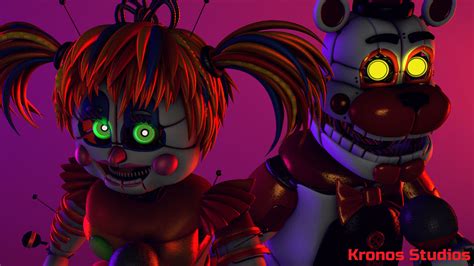 [SFM/FNAF] Showtime Baby and Showtime Freddy by Kronos-Studios on ...