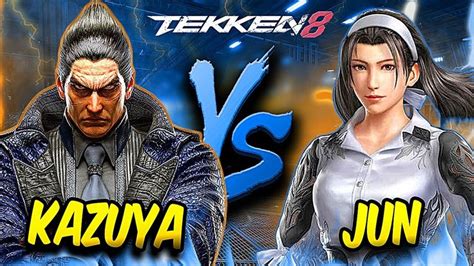 Intense Ranked Gameplay Tekken Beta Jun Kazama Vs Kazuya Mishima