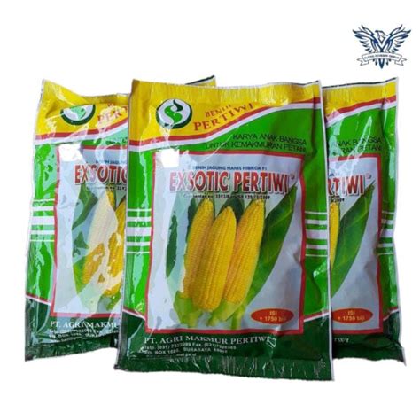 Jual Benih Jagung Manis Exsotic Butir Cap Benih Pertiwi Jagung