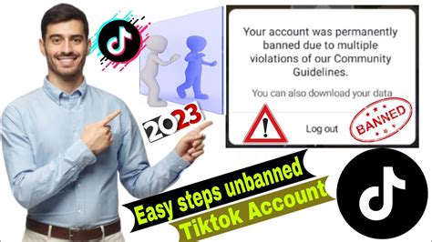 How To Unbanned Tiktok Account Your Account Was Permanently Banned