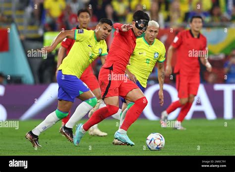 Brazil V South Korea Fifa World Cup Qatar Hi Res Stock Photography