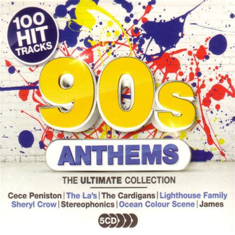 90s Anthems The Ultimate Collection 5 X CD Compilation 2017