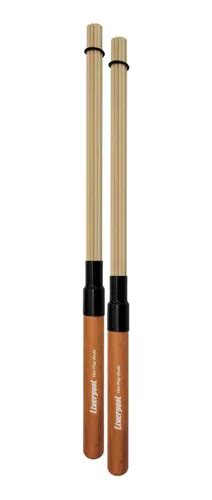 Baqueta Liverpool Baqueta De Bambu Hot Pop Rods Light Par Rd Liverpool Marfil Con Punta De
