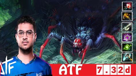 Dota Ngx Atf The Broodmother Offlane D Youtube