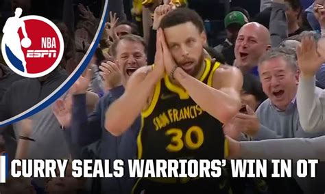 Steph Currys Game Winning 3 Pointer Seals The Victory For The Warriors