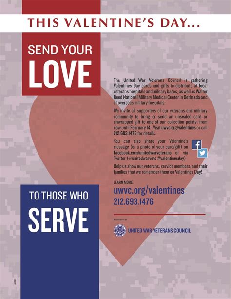 Free Printable Valentine Cards For Veterans Patriotic Valentines Day