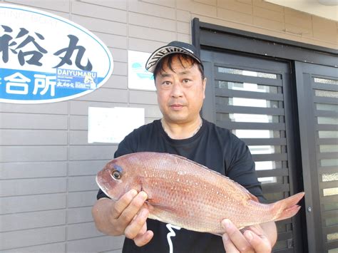 北園様 マダイ 45センチ 和歌山 串本のカセ釣り＆観光体験なら大裕丸