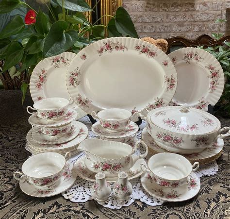 Royal Albert Lavender Rose Dinner Set Etsy