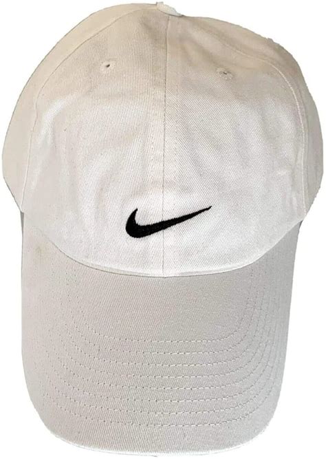 Nike Youth Unisex Baseball Cap 590585 100 White Uk Clothing