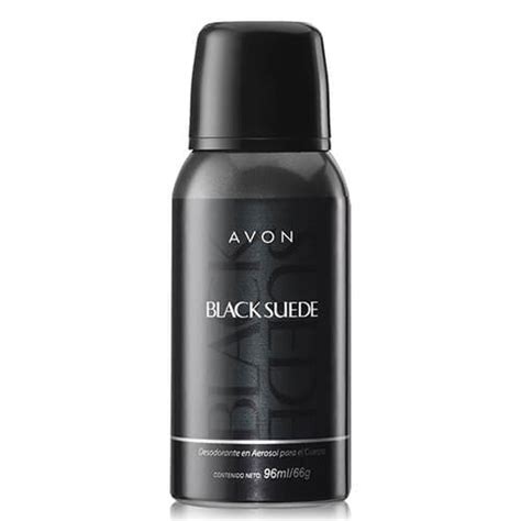 Avon Black Suede Desodorante En Aerosol Para El Cuerpo