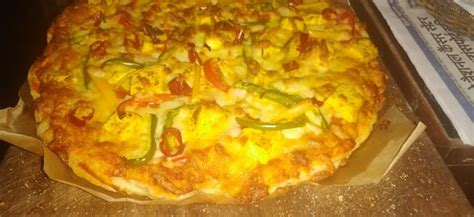 Dominos Cheese Burst Pizza Peppy Paneer