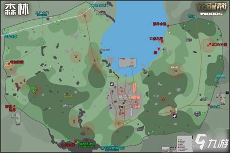 森林地图详细标注森林全解2021游戏森林第5页大山谷图库