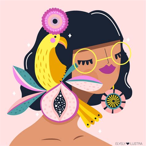 “mujeres Ilustradas” Un Proyecto De Elyelyilustra Domestika Arte