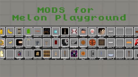Melmod For Melon Playground Apk لنظام Android تنزيل