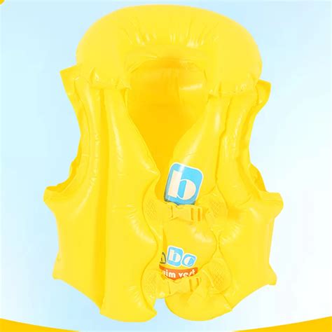 Gilet De Natation Gonflable Pour Enfants Flotteur De S Curit Pour