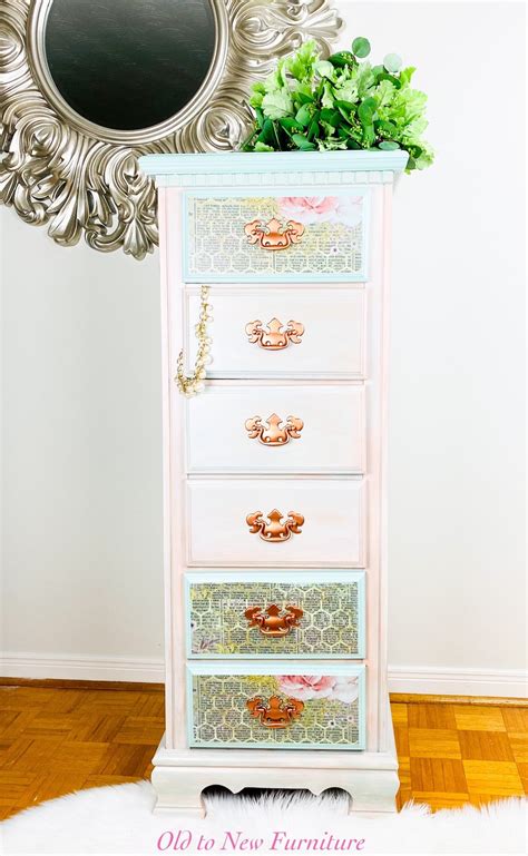 SOLD Gorgeous Drawer Lingerie Chest Painted A Combination Etsy