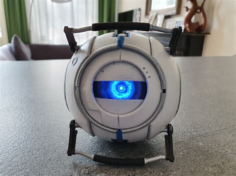 Finished Printing Wheatley From Portal 2 R3dprinting