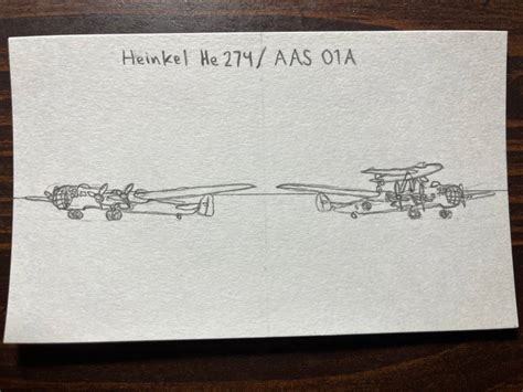 Heinkel He-274 / AAS 01A by RedSquatter on DeviantArt