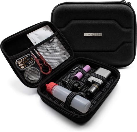 Vapehero® E Cigarette Bag With Premium Removable Mat Steamer Case For