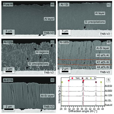 Cross Sectional SEM Images Of The Magnetron Sputtered Coatings On A