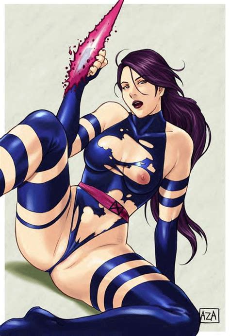 Post 58210 Animated Azasuke Wind Marvel Psylocke X Men