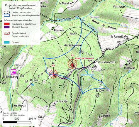 Projet De Renouvellement Du Parc Olien De Cuq Et Servi S