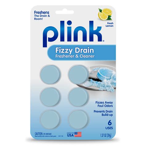 6 Count Best Brands Plink Fizzy Drain Freshener & Cleaner - Walmart.com