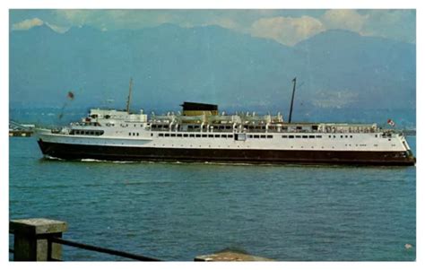 Princesse De Vancouver Construit En Cosse Bateau Carte Postale Eur