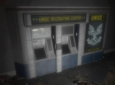 Unsc Recruiting Center Halopedia The Halo Encyclopedia