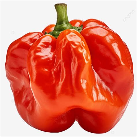 Pimiento Rojo Fresco Aislado Sobre Fondo Transparente Png Dibujos