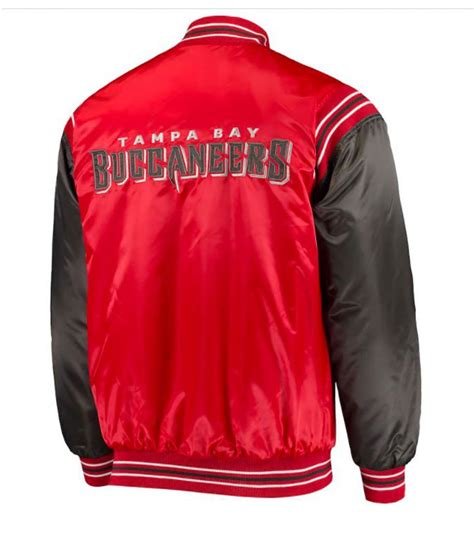 Varsity Satin Tampa Bay Buccaneers Jacket Jackets Masters