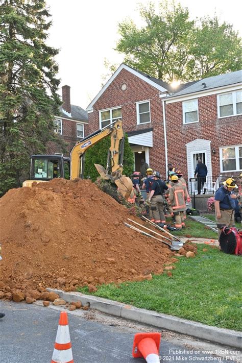 Multiple Crews Respond To Trench Rescue Call In Baltimore County