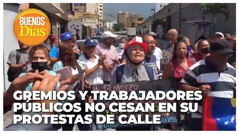 Gremios Y Trabajadores P Blicos No Cesan En Su Protesta De Calle Jos