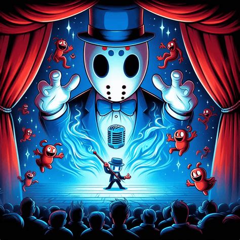 Attempted To Recreate The Houdini Cover As A Cartoon Using Ai With A