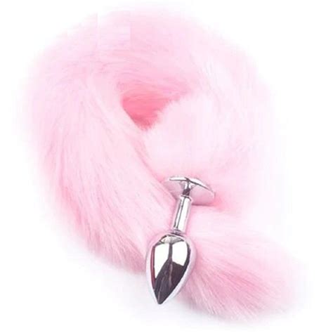 Erox Anal Play Pink Tail Butt Small Metal Kuyruklu Anal Plug 449 00 TL