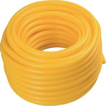 Eletroduto Tramontina PVC Flexível Corrugado 32mm 25m Amarelo 57505 006