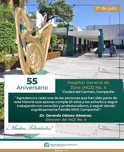 IMSS Campeche on Twitter Hoy celebramos 55 años al servicio de la